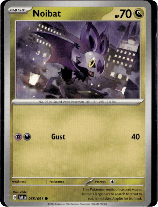 2024 Noibat #68 Paldean Fates