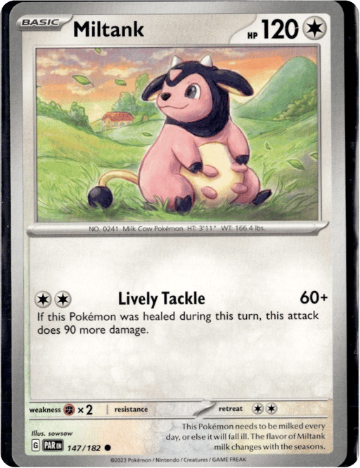 2023 Miltank #147 Paradox Rift