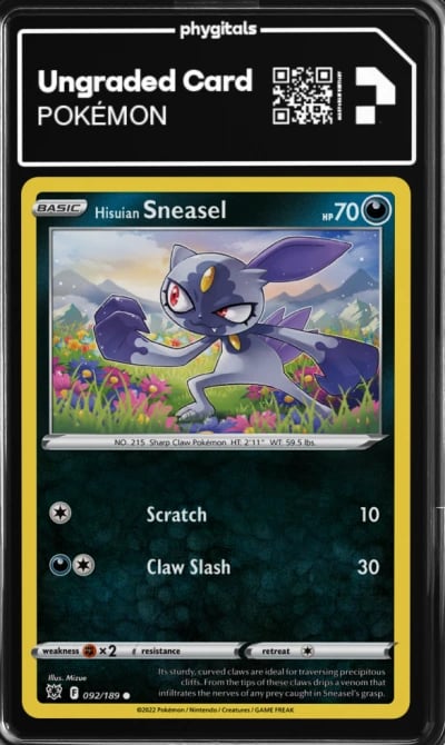 2022 Hisuian Sneasel Astral Radi