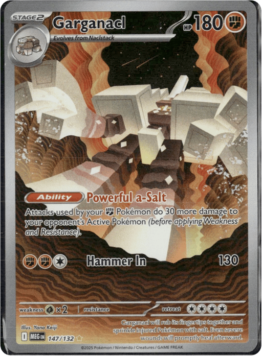2025 Garganacl #147 Mega Evolution