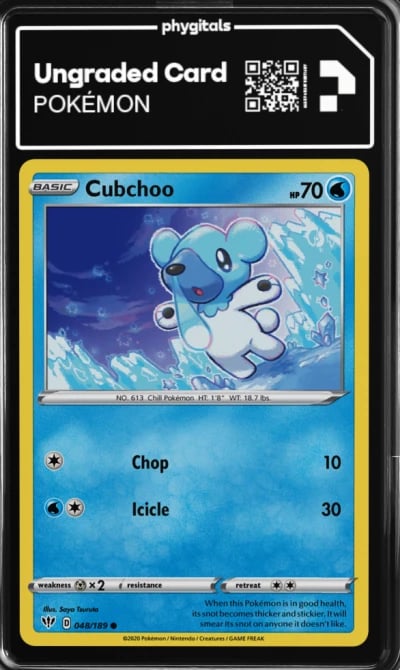 2020 Cubchoo Darkness Ablaze #048