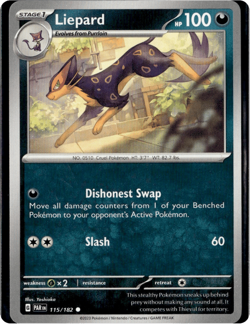 2023 Liepard #115 Paradox Rift