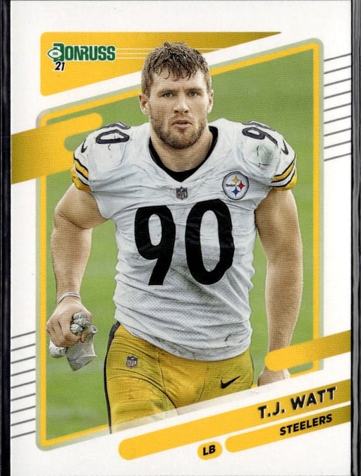 2021 T. J. Watt #22 Donruss