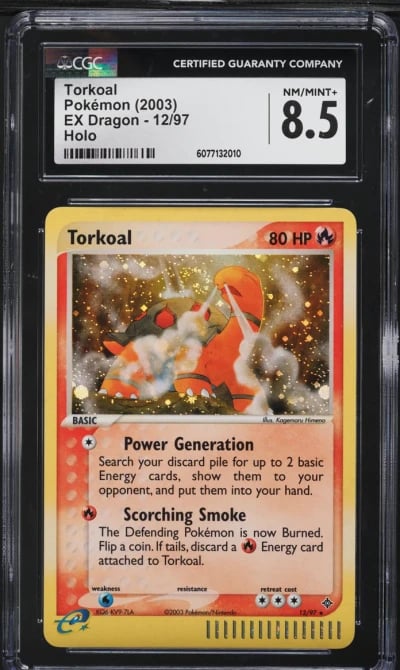 2003 Pokemon EX Dragon Holo Tork