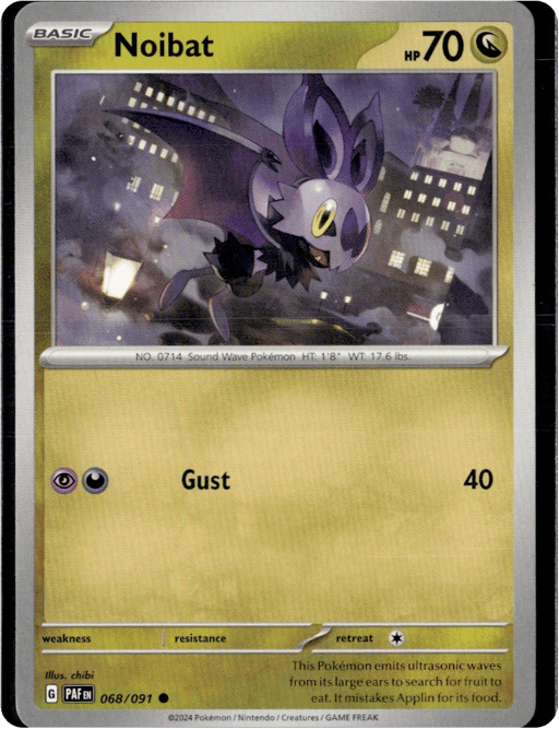 2024 Noibat #68 Paldean Fates