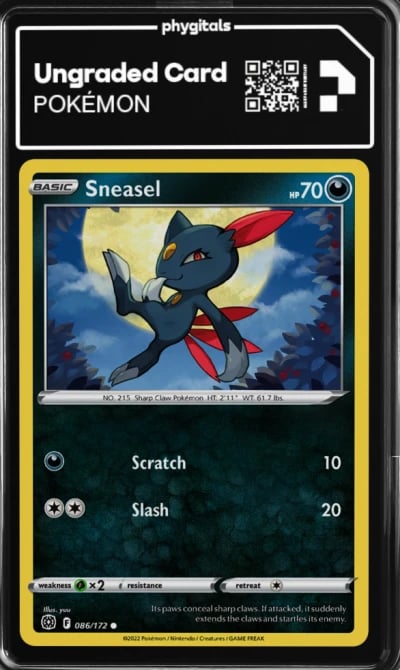 2022 Sneasel Brilliant Stars #86