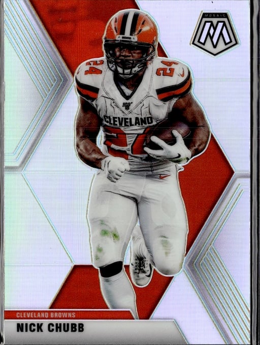 2020 Nick Chubb #53 Mosaic