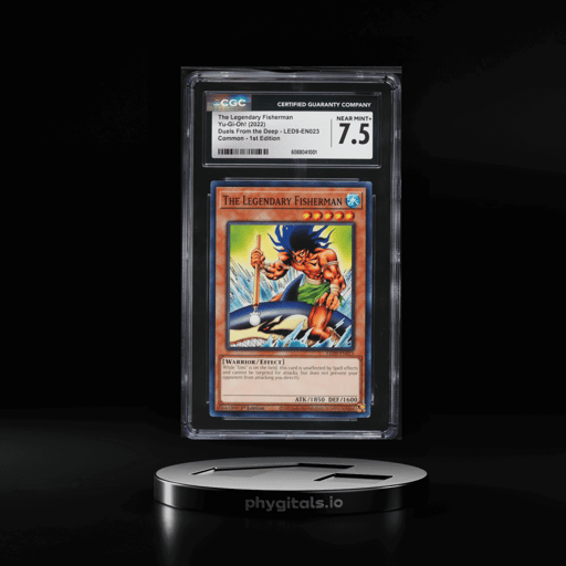 2022 Yu-Gi-Oh! Duels From The Deep 1st Edition The Legendary Fisherman #LED9-EN023 CGC 7.5