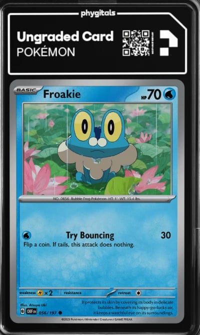 2023 Froakie Obsidian Flames #05