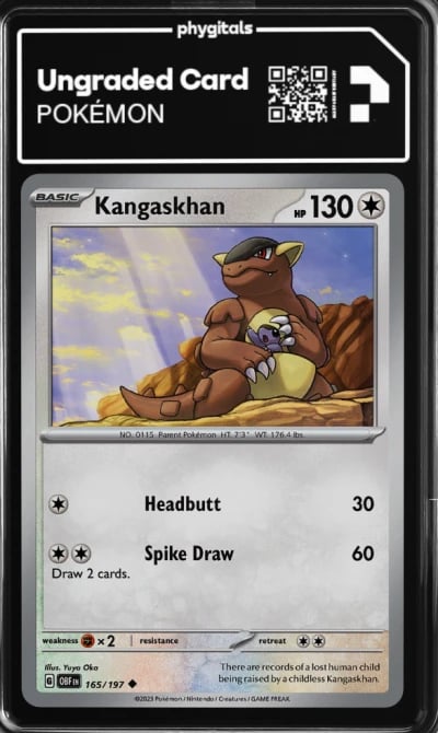 2023 Kangaskhan Obsidian Flames 