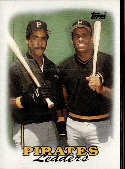 1988 Barry Bonds #231 1987 Team Leaders