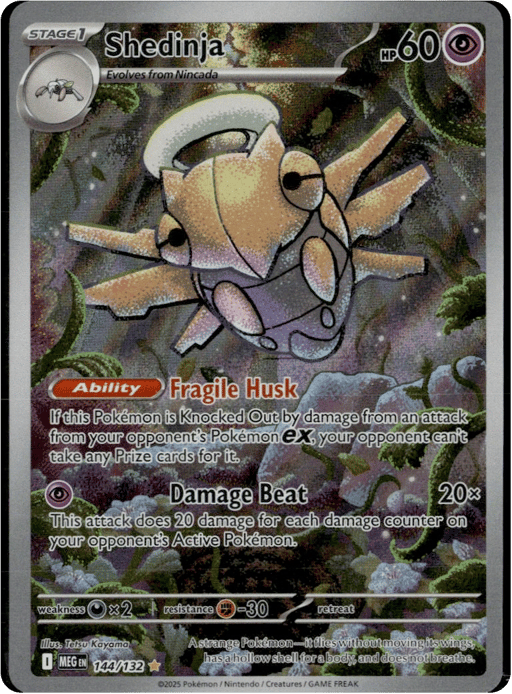 2025 Shedinja #144 Mega Evolution
