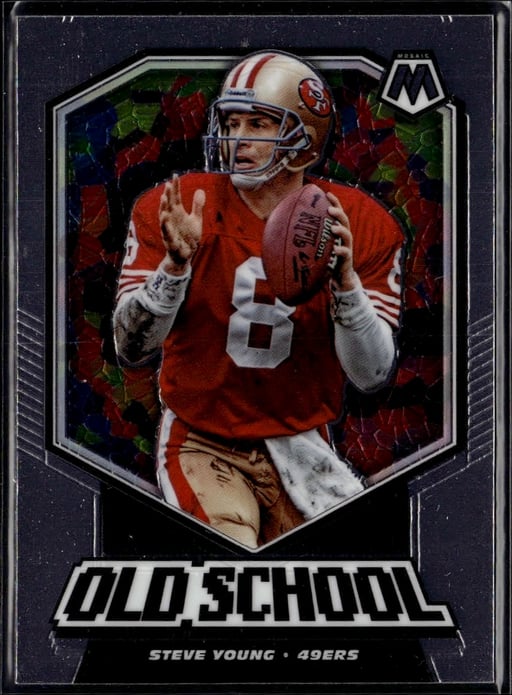 2020 Steve Young #OS5 Mosaic Old School