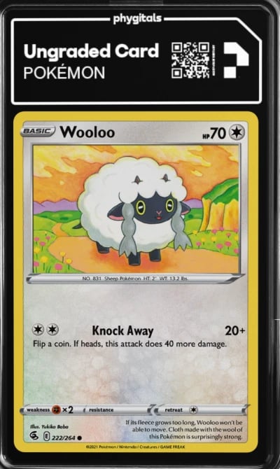 2021 Wooloo Fusion Strike #222