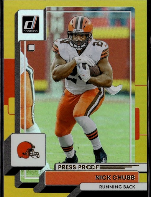 2022 Nick Chubb #210 Donruss