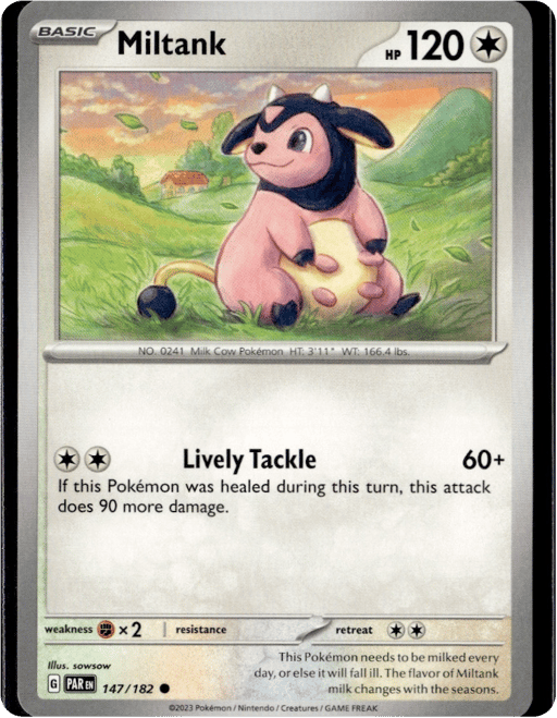 2023 Miltank #147 Paradox Rift