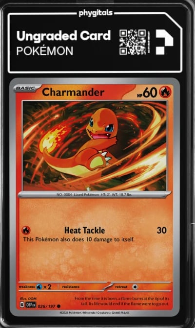2023 Charmander Obsidian Flames 