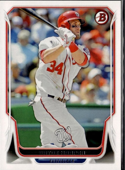 2014 Bryce Harper #200 Bowman