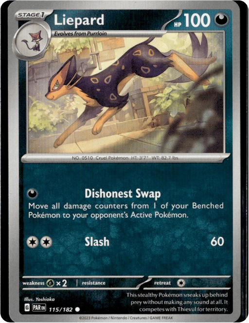 2023 Liepard #115 Paradox Rift
