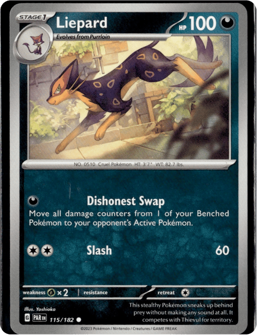 2023 Liepard #115 Paradox Rift