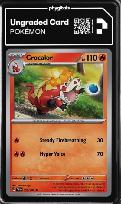 2023 Crocalor Paldea Evolved #03