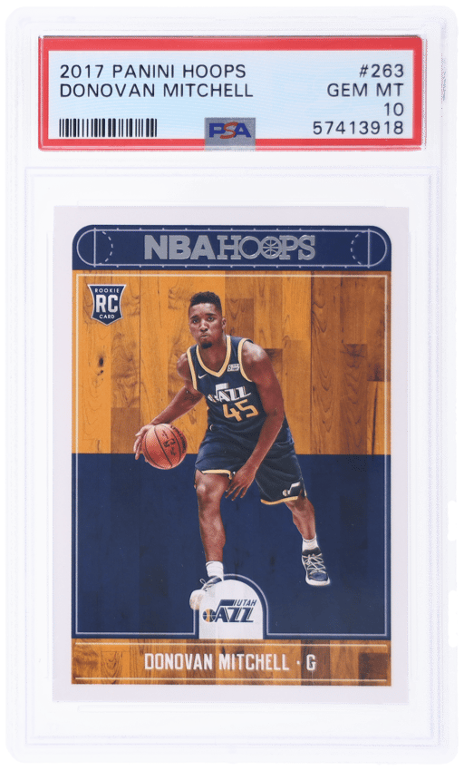 2017 Hoops Donovan Mitchell #263 PSA 10