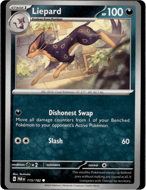 2023 Liepard #115 Paradox Rift