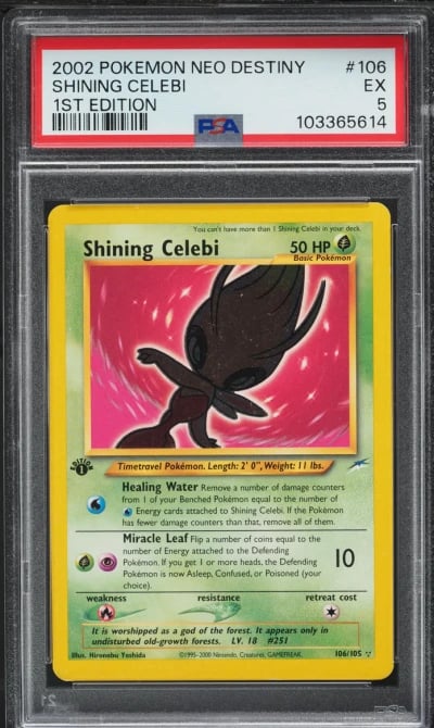 2002 Pokemon Neo Destiny 1st Edi