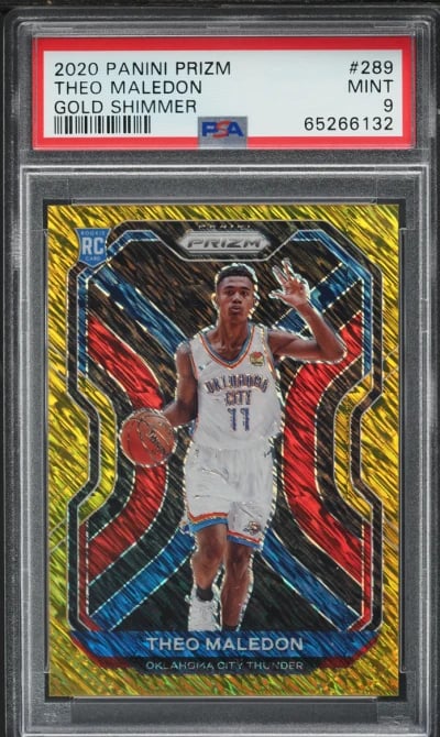 2020 Panini Prizm Gold Shimmer T