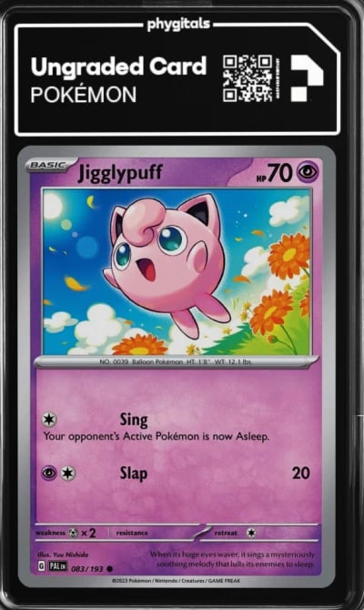 2023 Jigglypuff Paldea Evolved #