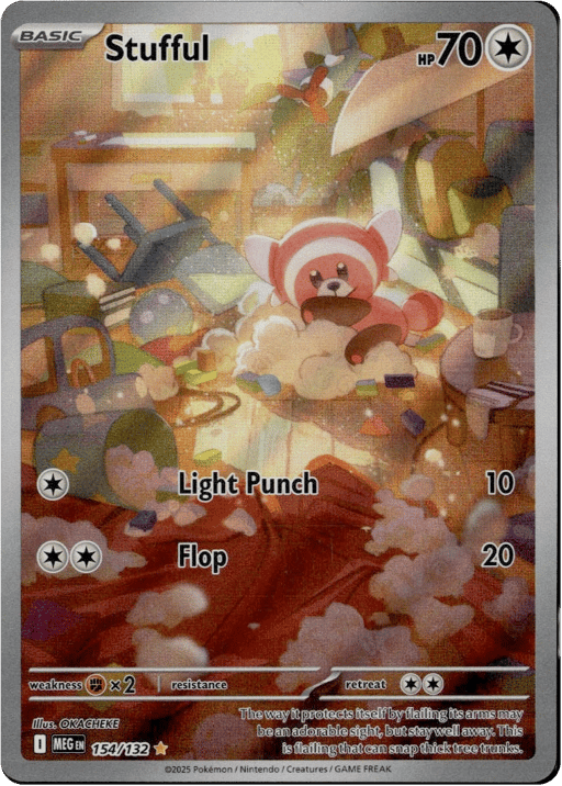 2025 Stufful #154 Mega Evolution