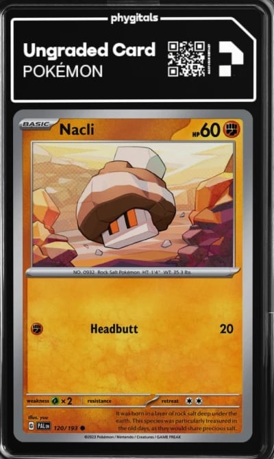 2023 Nacli Paldea Evolved #120