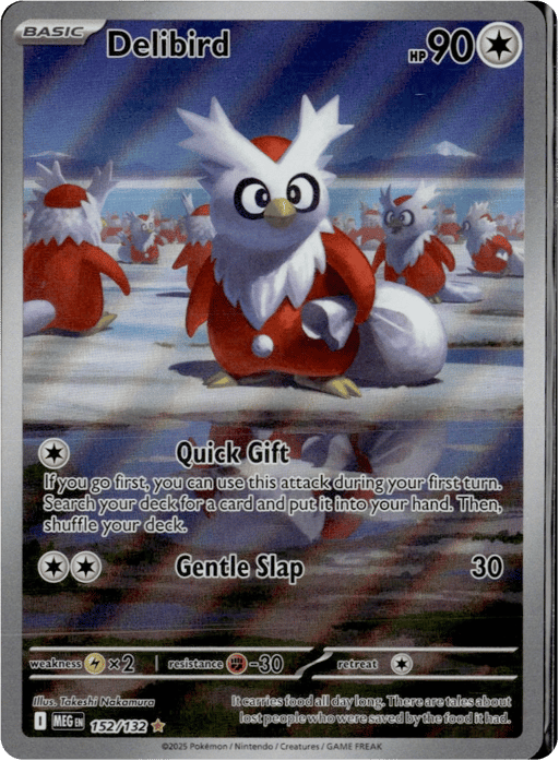 2025 Delibird #152 Mega Evolution