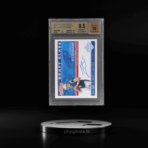 2019 Panini Contenders Draft Class Autograph Jarrett Stidham #DCAJS 32/99 BGS 9.5