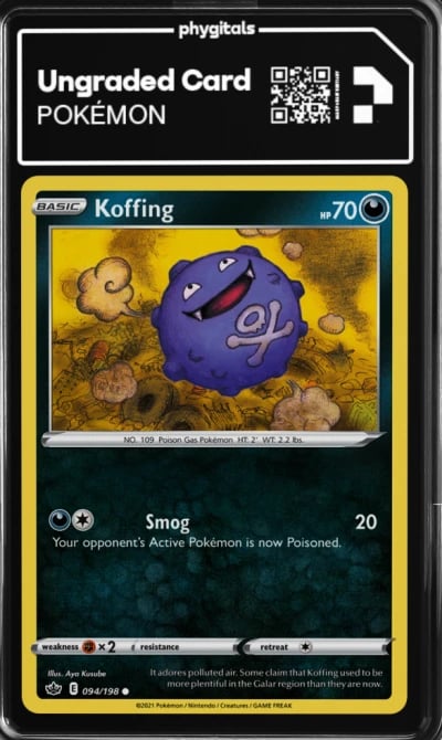 2021 Koffing Chilling Reign #094