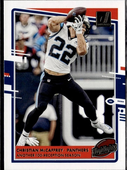 2020 Christian McCaffrey #H-CM Donruss