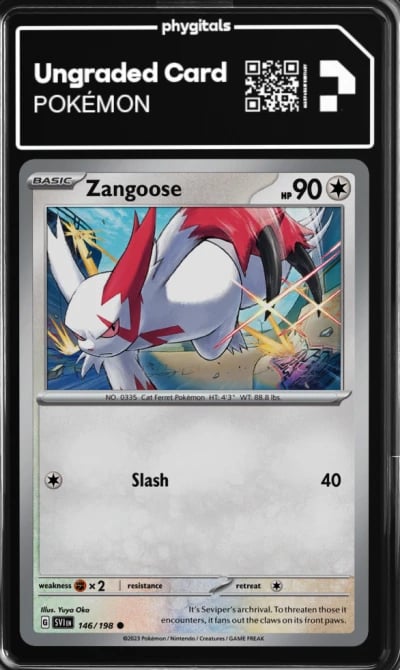 2023 Zangoose Scarlet & Violet #