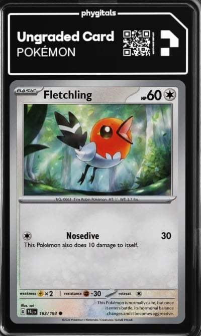 2023 Fletchling Paldea Evolved #