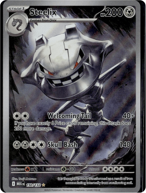 2025 Steelix #150 Mega Evolution