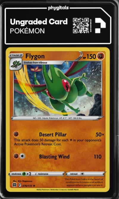 2022 Flygon Brilliant Stars #76