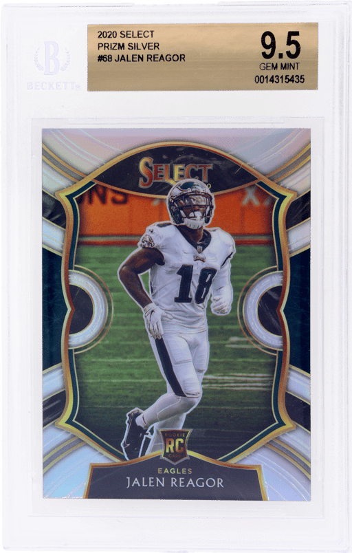 2020 Panini Select Silver Prizm Jalen Reagor #68 BGS 9.5