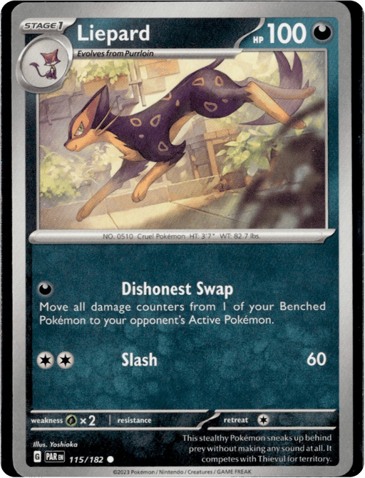 2023 Liepard #115 Paradox Rift