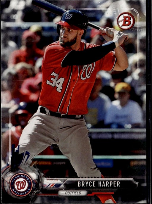 2017 Bryce Harper #3 Bowman