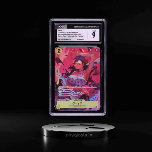2024 One Piece Japanese Memorial Collection SR Alt Art Viola #EB01-052 CGC 9 MINT