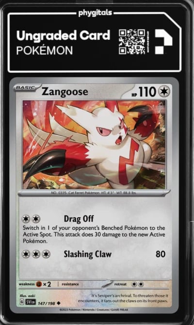 2023 Zangoose Scarlet & Violet #