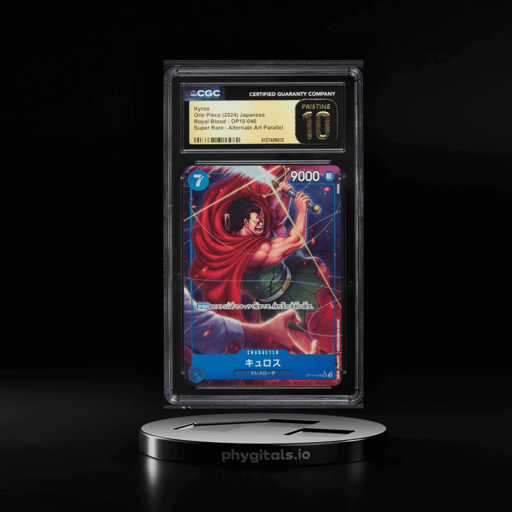 2024 One Piece Japanese Royal Blood Alt Art Kyros #OP10-046 CGC 10 PRISTINE