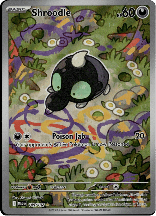 2025 Shroodle #149 Mega Evolution