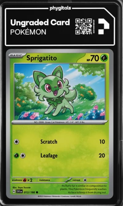 2023 Sprigatito Scarlet & Violet