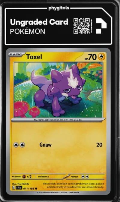 2023 Toxel Scarlet & Violet #071
