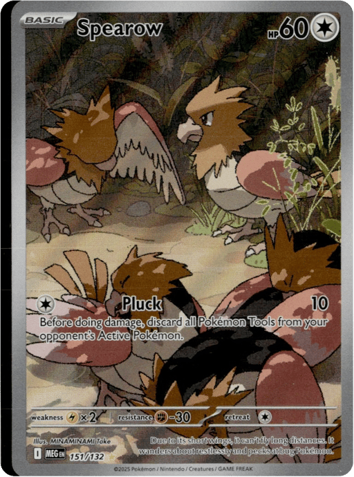 2025 Spearow #151 Mega Evolution